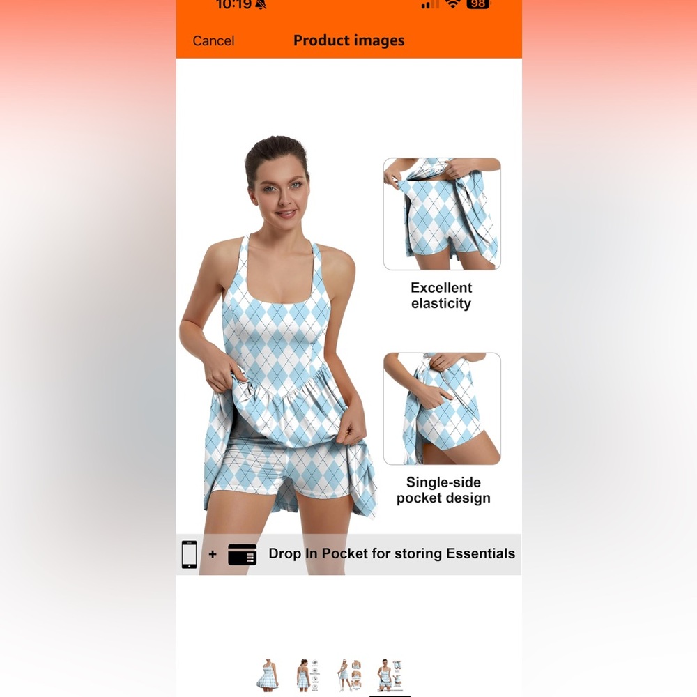 Women’s tennis/golf dress
